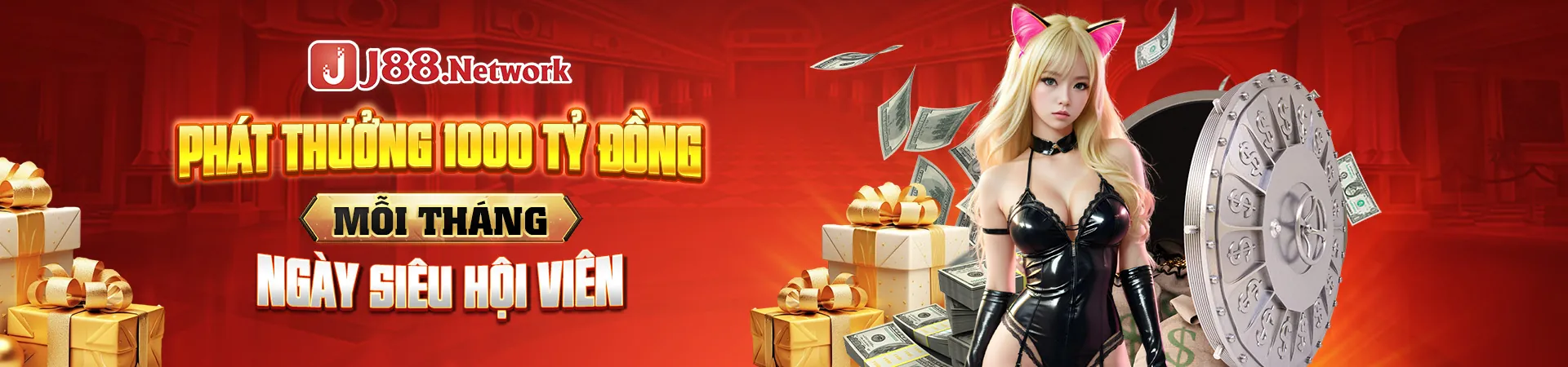 Banner chào mừng Jjun88 VIP 2026 với ưu đãi hấp dẫn